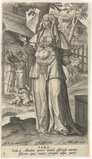 성녀 사라2_by Jan Collaert II_from Icones Illustrium Feminarum Veteris Testamenti_in the Rijksmuseum of Antwerp_Belgium.jpg